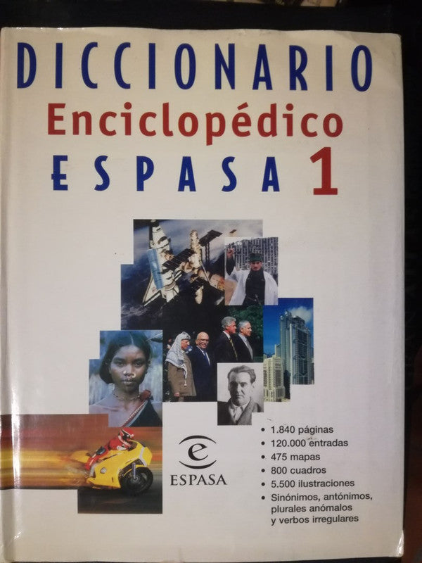 Diccionario Enciclopédico Espasa 1 Con Cd /