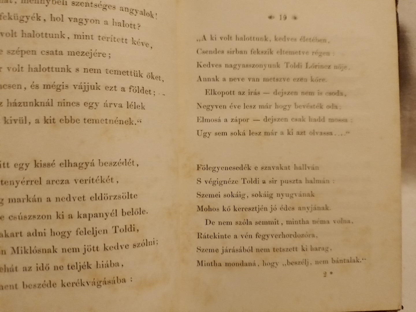 Toldi / Toldi Estéje 2 tomos Költöi Beszély- Arany Janos Pest 1854