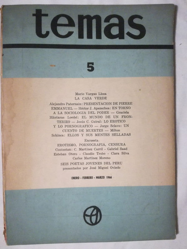 Revista Temas Nº 5