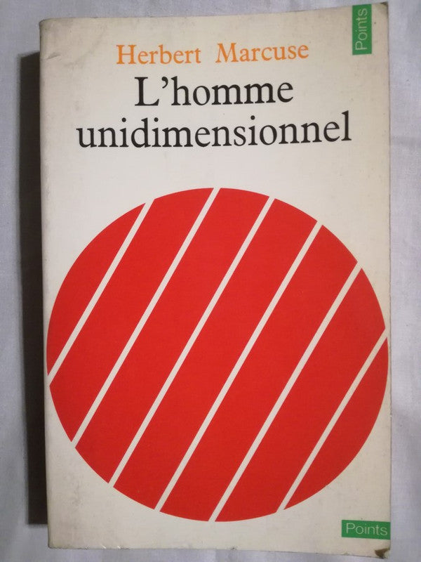 L'homme Unidimensionnel Marcuse, Herbert