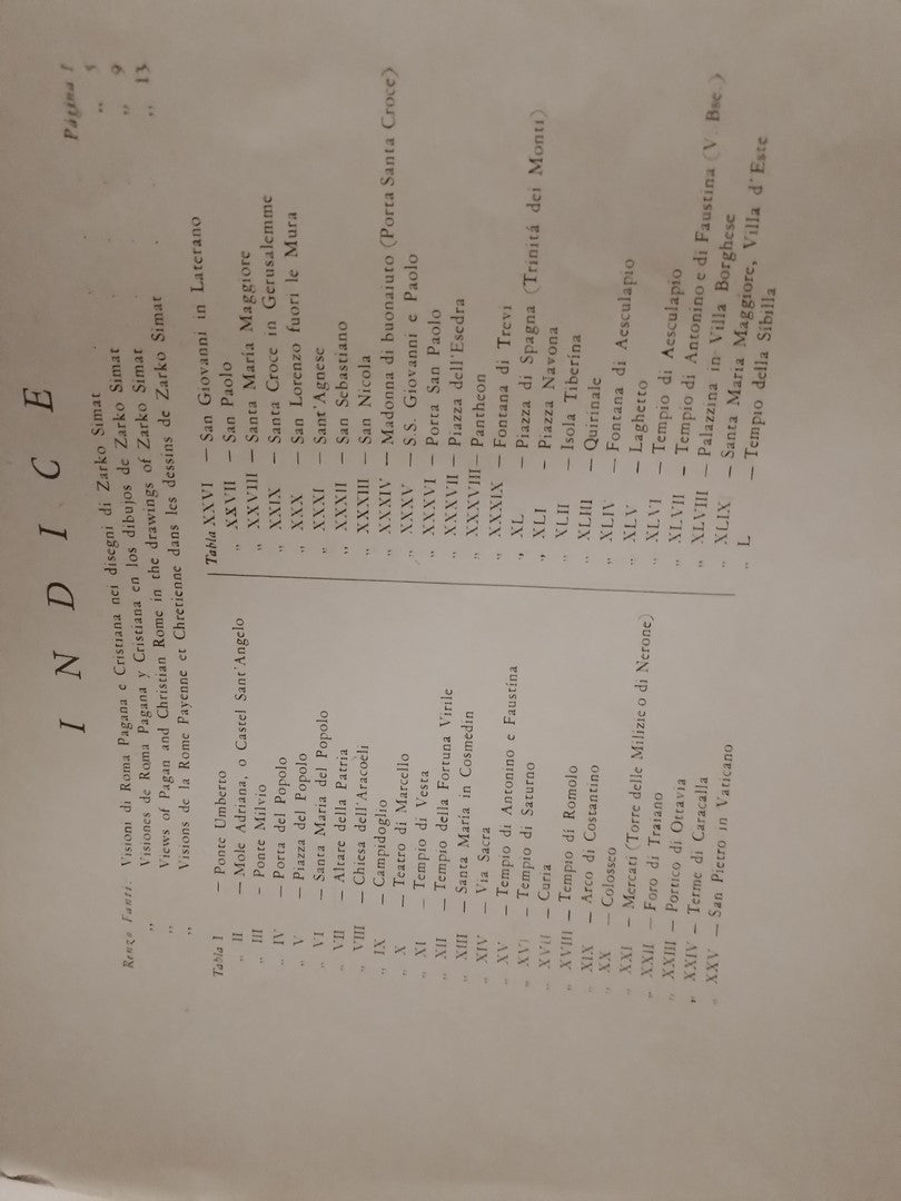 Roma Pagana Y Cristiana en los dibujos de Zarko Simat / Simat, Zarko