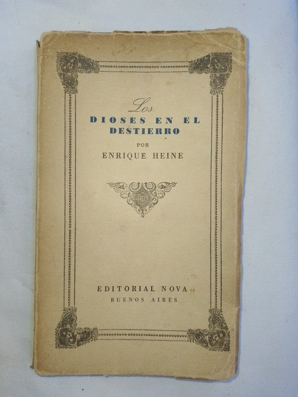 Los Dioses En El Destierro / Heine, Enrique