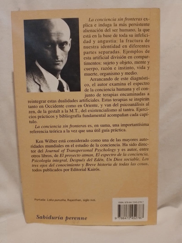 La conciencia sin fronteras / Wilber, Ken