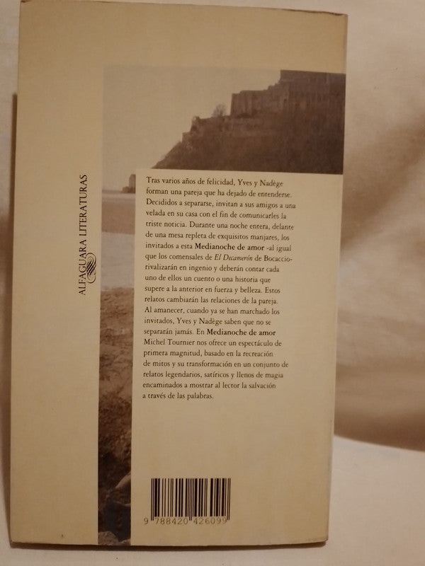 Medianoche de amor / Tournier, Michel