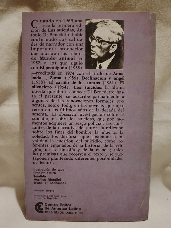 Los suicidas / Di Benedetto, Antonio