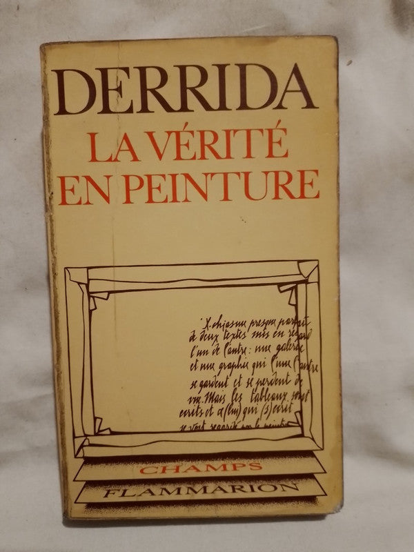La Vérité en Peinture / Derrida, Jacques