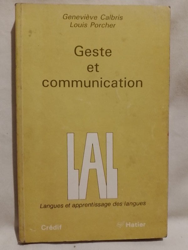 Geste et communication / Calbris & Porcher