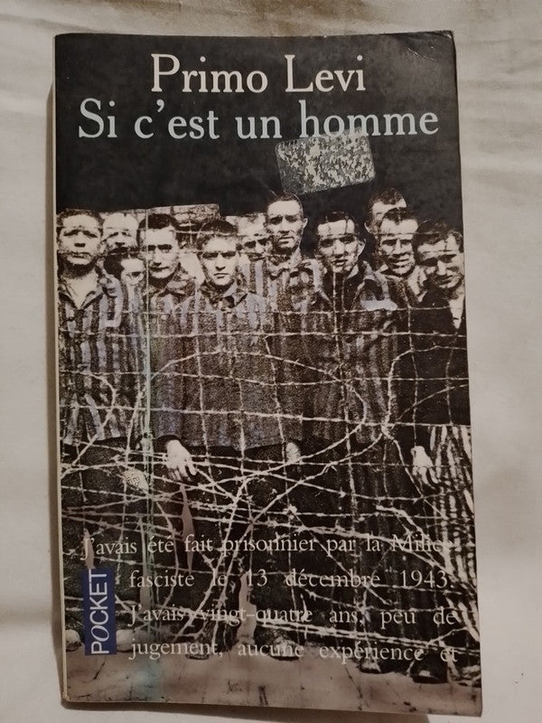 Si c'est un homme / Levi, Primo