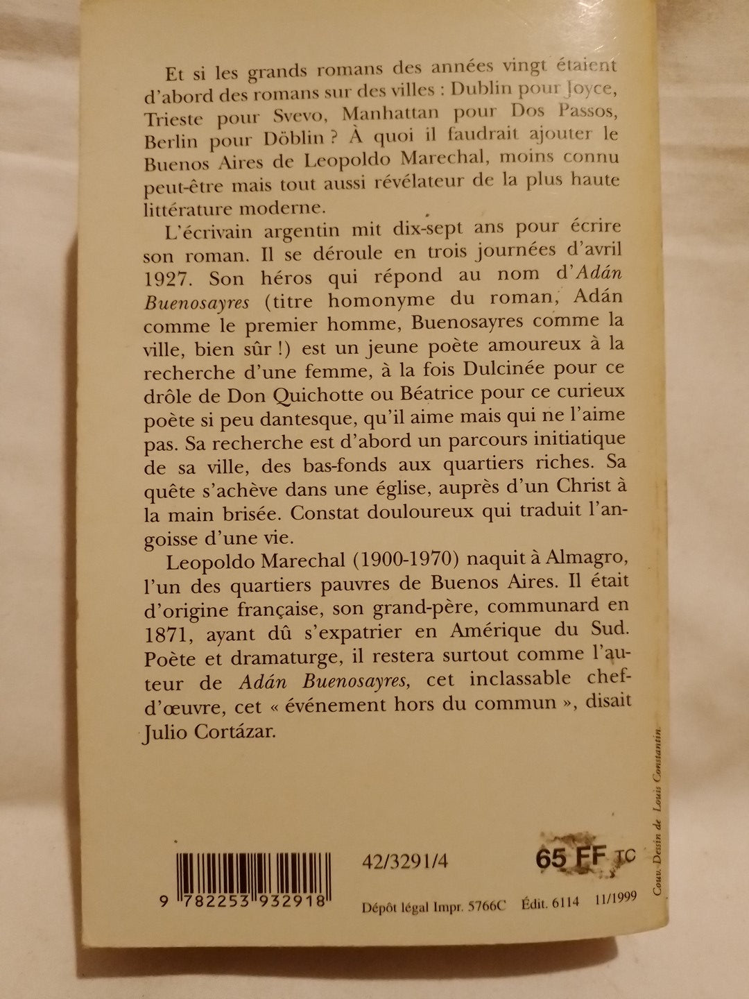Adán Buenosayres / Marechal, Leopoldo