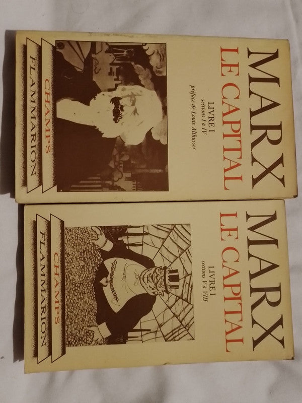 Le Capital 2 volumes. Livre 1 Sections 1-4 et 5-8 / Marx, Karl