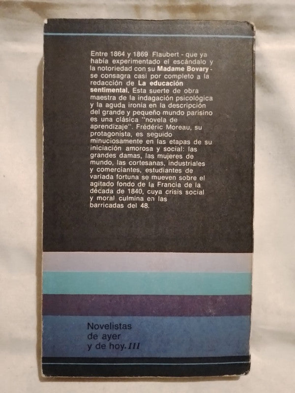 La educación sentimental / Flaubert, Gustave