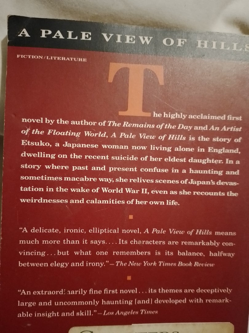 A Pale View of Hills / Ishiguro, Kazuo