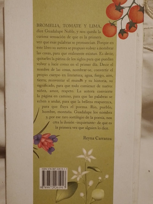 Bromelia, tomate y lima / Noble, Guadalupe