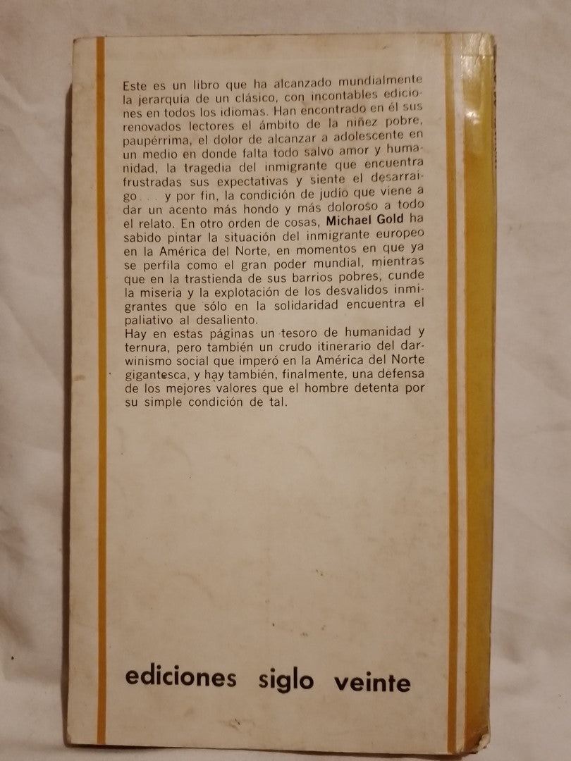 Judíos sin dinero / Gold, Michael