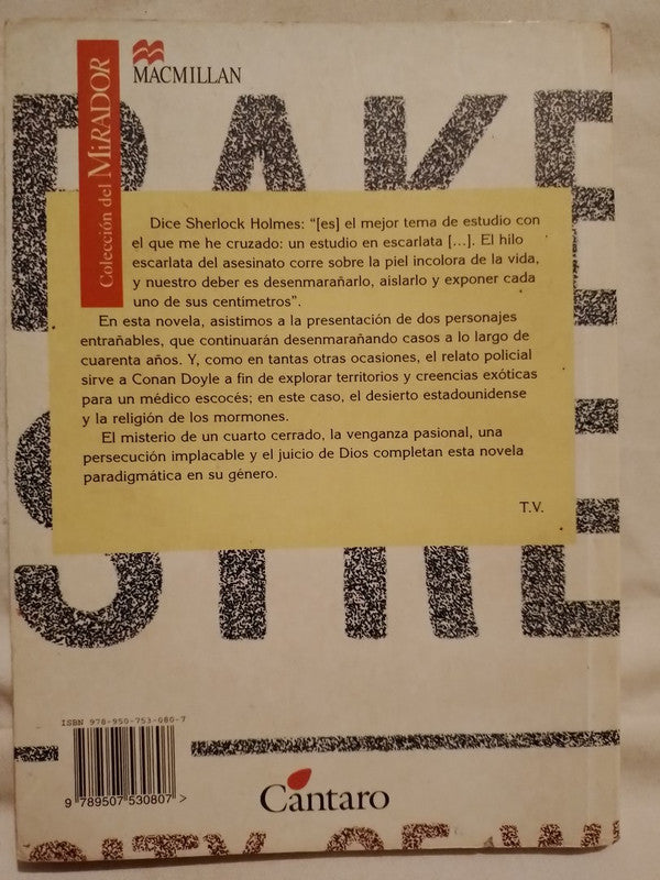 Estudio en escarlata / Doyle, Arthur Conan