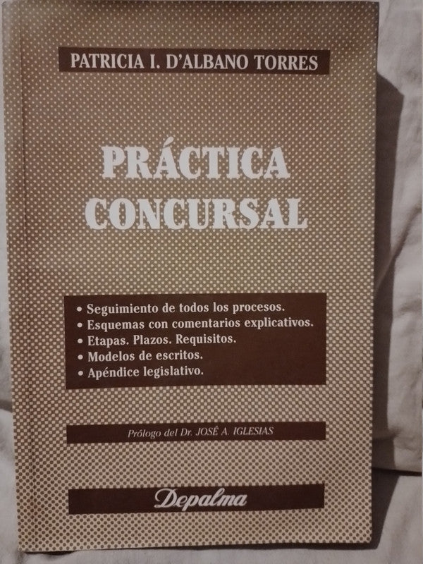 Práctica Concursal / D'Albano Torres, Patricia