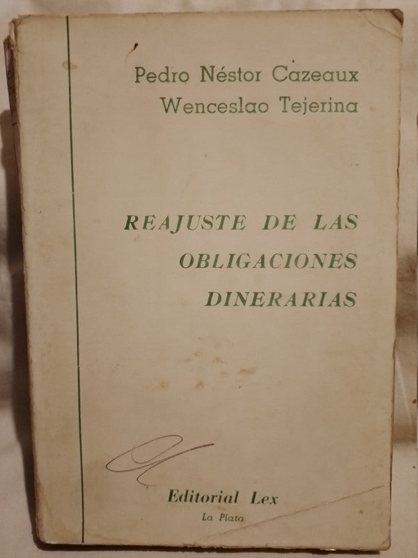 Reajuste de las Obligaciones Dinerarias Caseaux / Tejerina