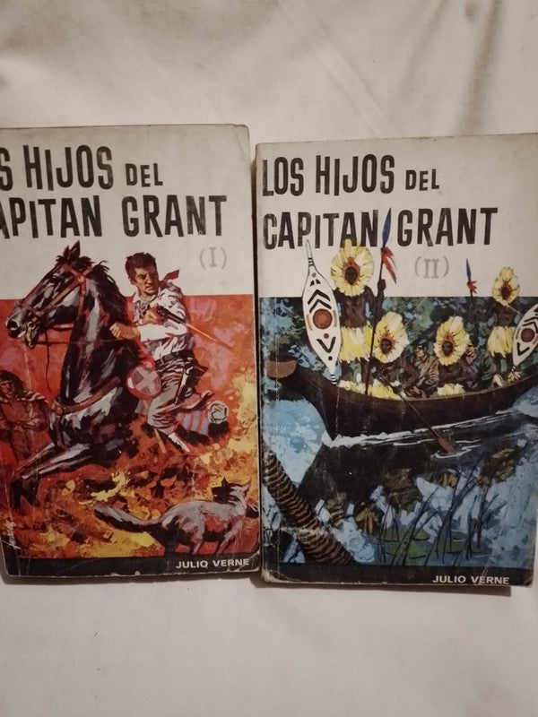 Los hijos del Capitán Grant 2 tomos Verne, Julio
