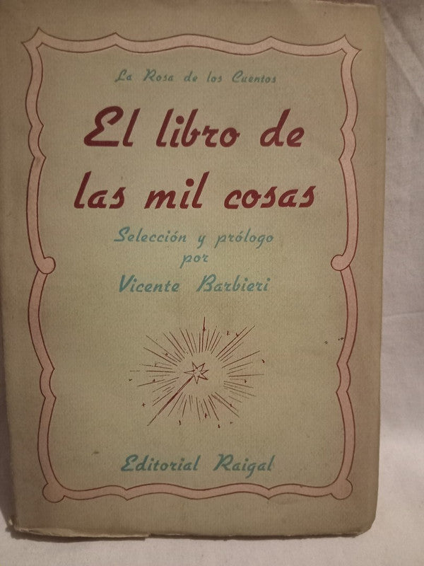El libro de las mil cosas Barbieri, Vicente (compilador)