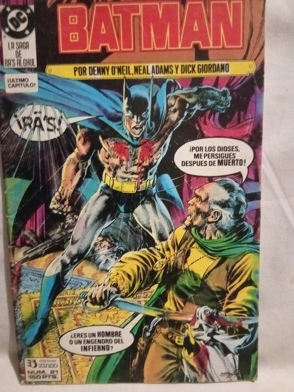 Batman La Saga de Ras Al Ghul Nº 21