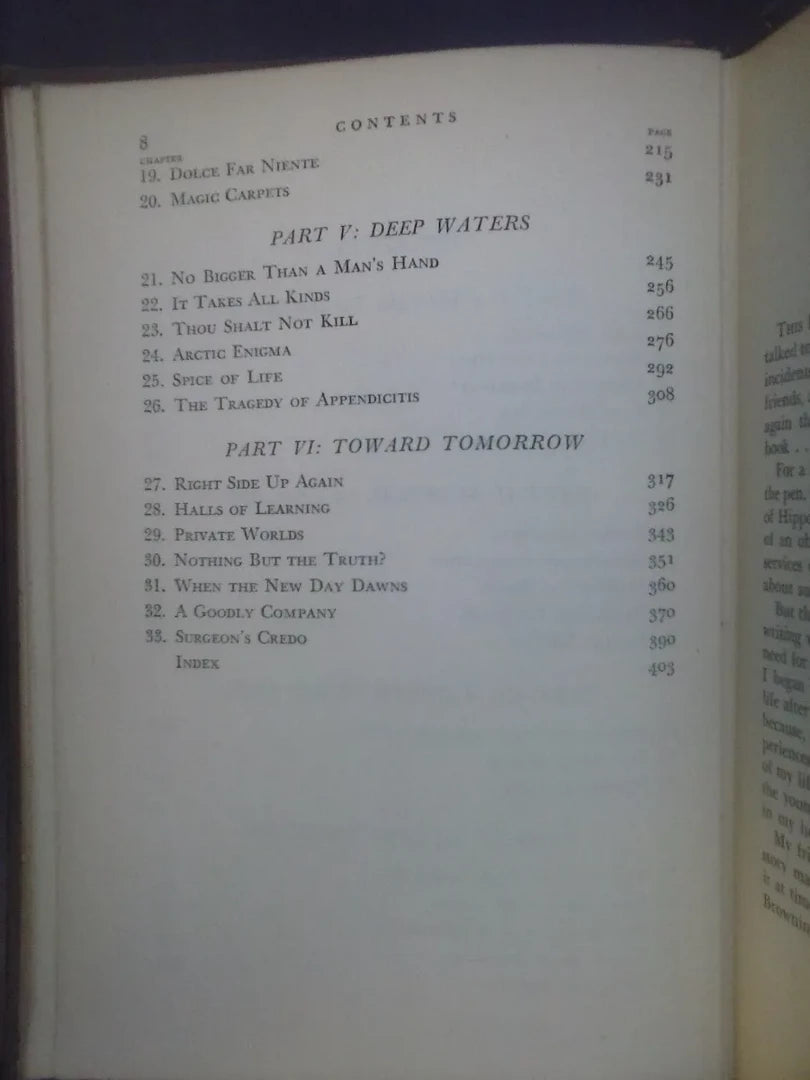 A Surgeon's World An Autobiography - Max Thorek (en Inglés)