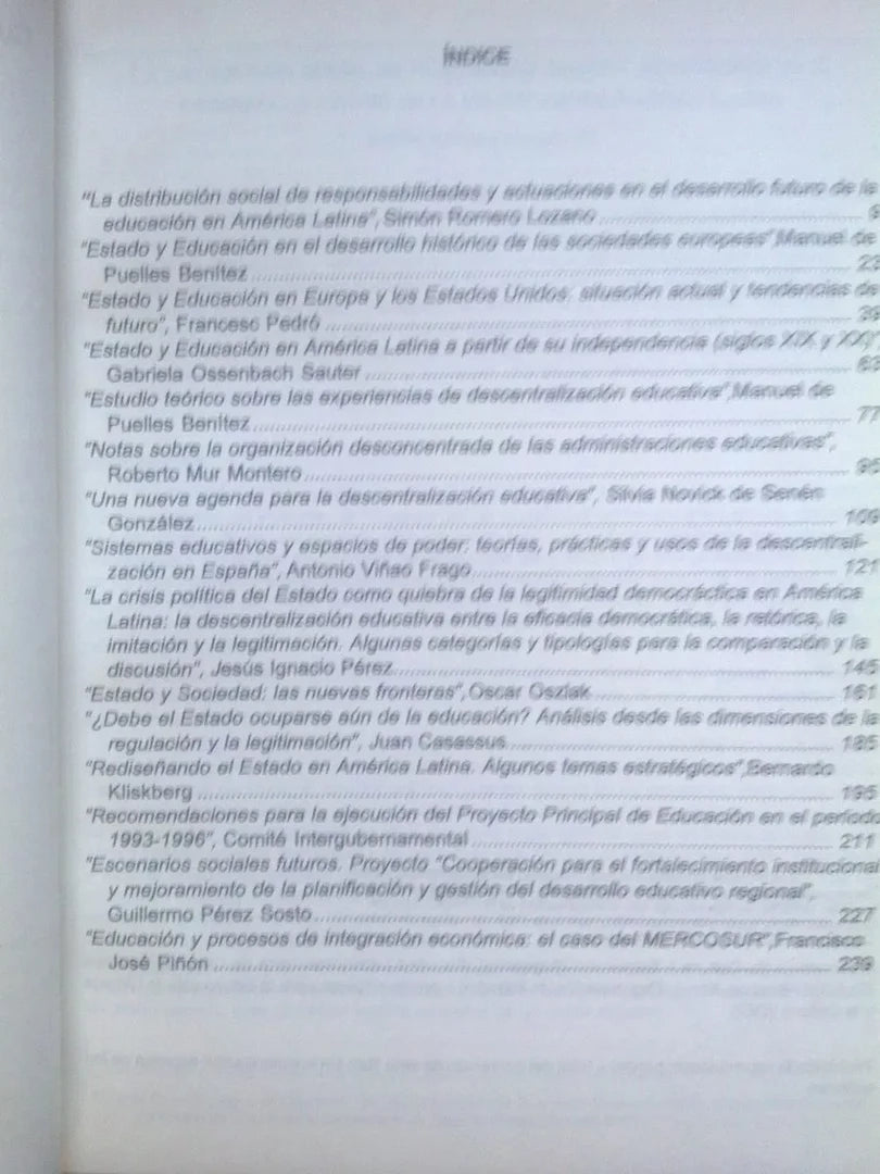 Administración De La Educación. Módulo I Oszlak Kliksberg