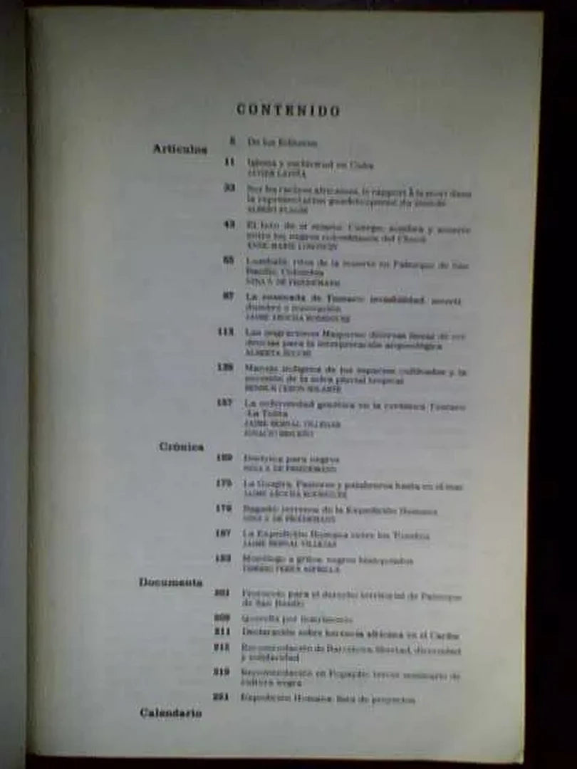 América Negra. Expedición Humana A Zaga América Oculta Nº1