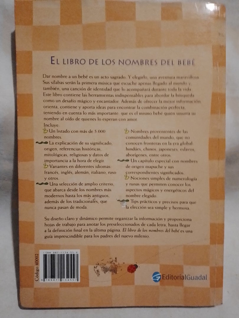 El libro de los nombres del Bebé / Ludueña / Osa (Saldo)