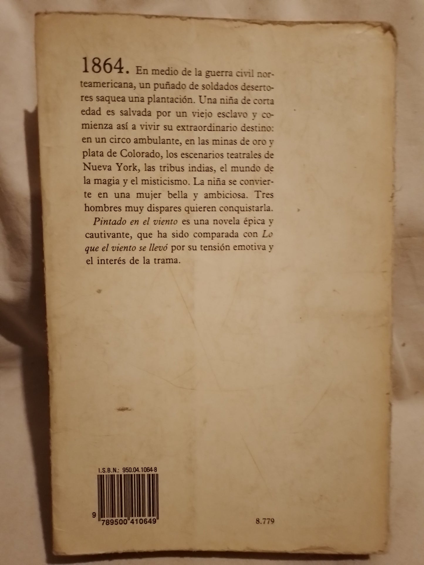 Pintado en el viento / Cash Spellman, Cathy (Saldo)