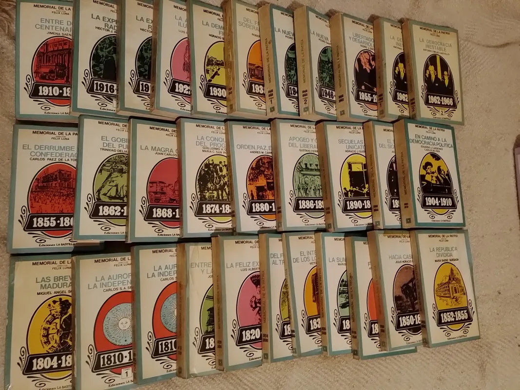 Colección Completa Memorial De La Patria 31 Tomos - Varios
