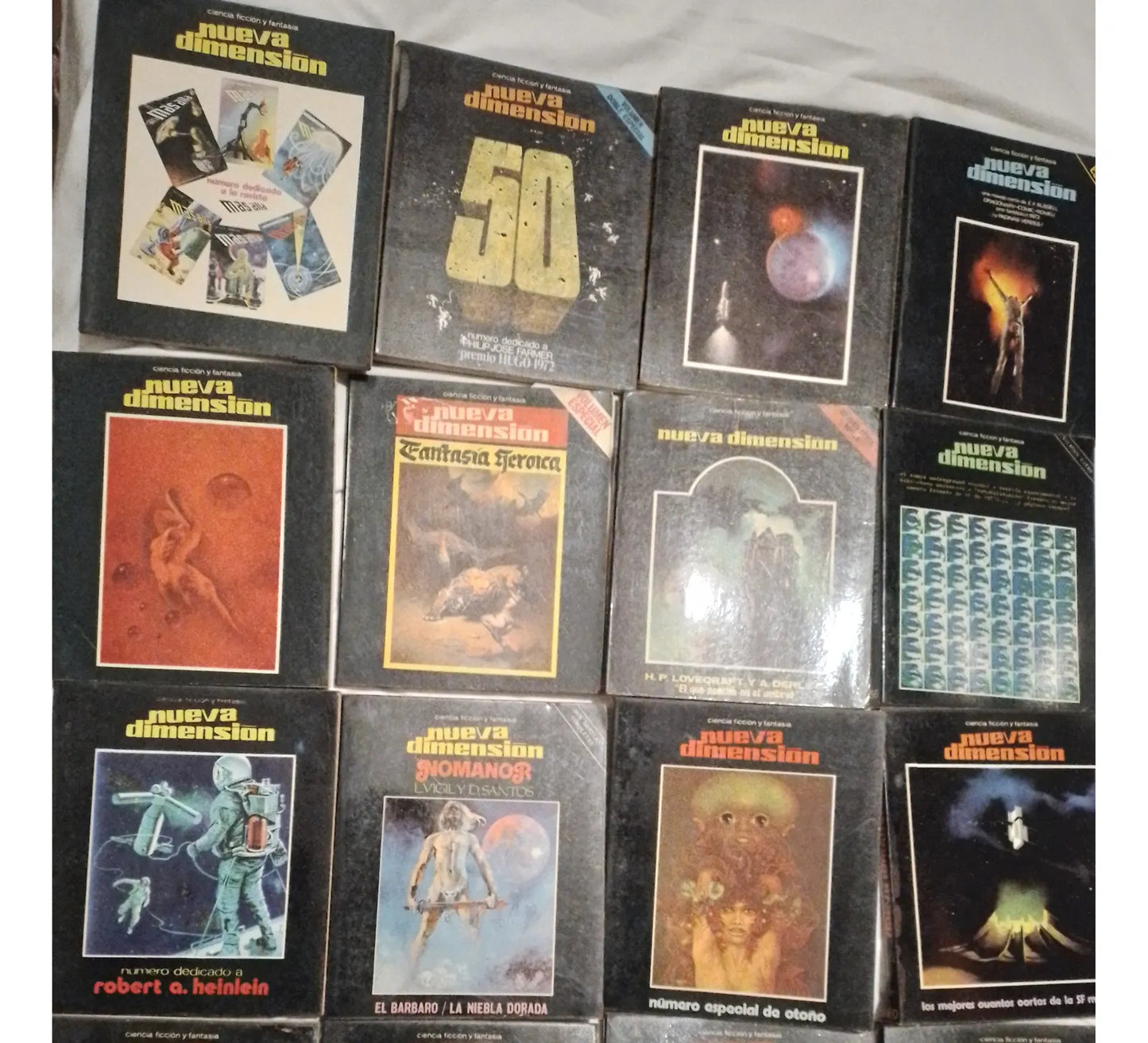 Colección de Revista Nueva Dimensión Incompleta 115 números comunes más los 13 números extras