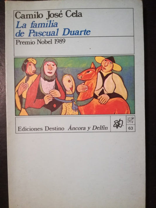 La Familia De Pascual Duarte Cela Camilo José Con Subrayados