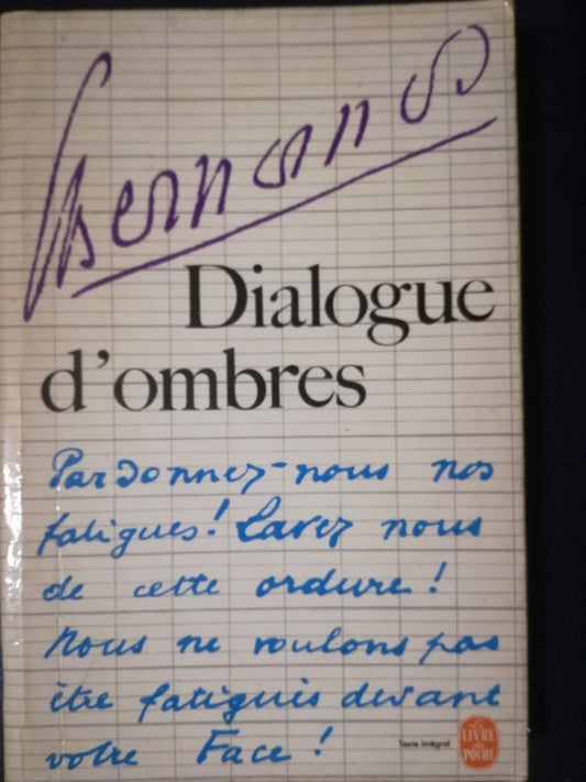 Dialogue D'ombres / Bernanos, George