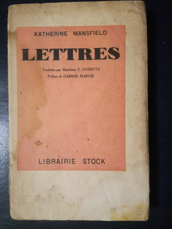 Lettres / Mansfield, Katherine