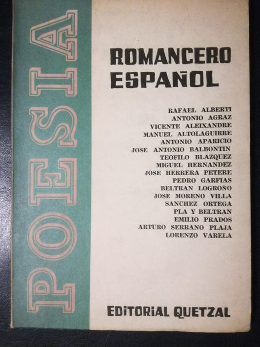 Romancero Epañol 1936-1939 / Varios
