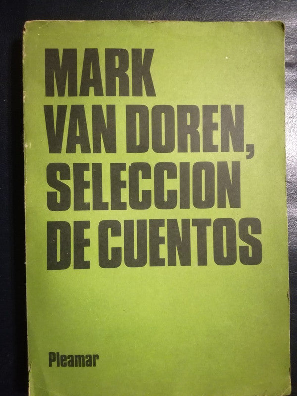 Selección De Cuentos / Van Doren, Mark