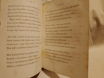 Toldi / Toldi Estéje  2 tomos Költöi Beszély- Arany Janos Pest 1854