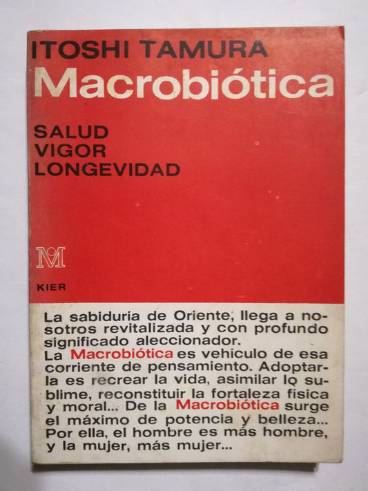Macrobiótica Salud, Vigor, Longevidad Tamura, Itoshi