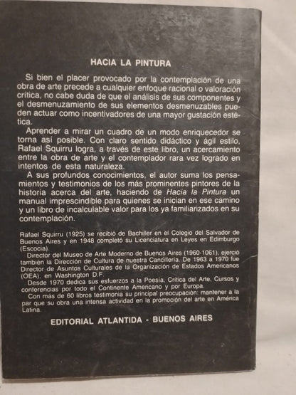 Hacia la pintura Cómo apreciarla / Squirru, Rafael