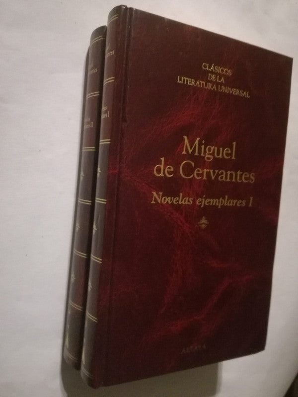 Novelas Ejemplares 2 Tomos Cervantes Saavedra , Miguel De