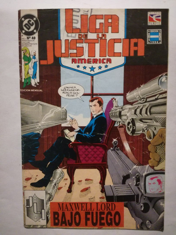 Liga De La Justicia Año 4 Nº 40 Varios