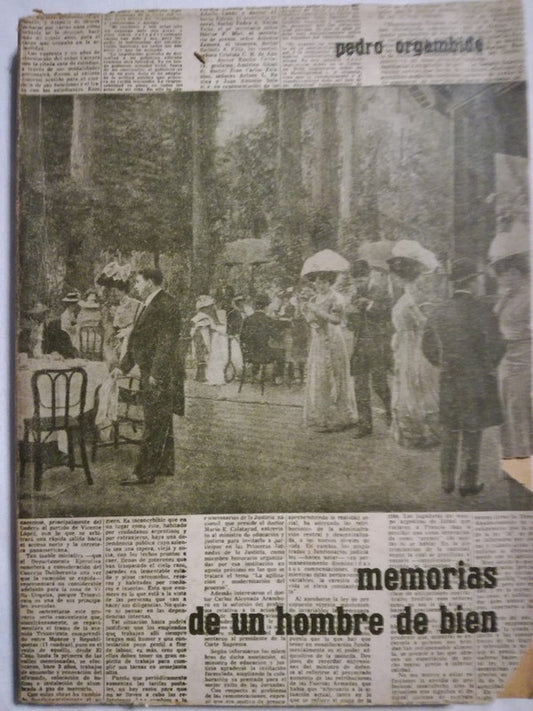 Memorias De Un Hombre De Bien