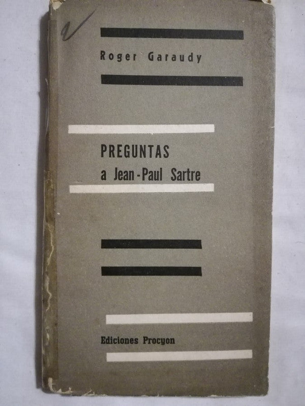 Preguntas A Jean-paul Sartre Garaudy