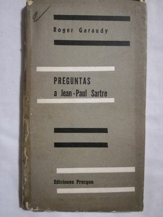 Preguntas A Jean-paul Sartre Garaudy