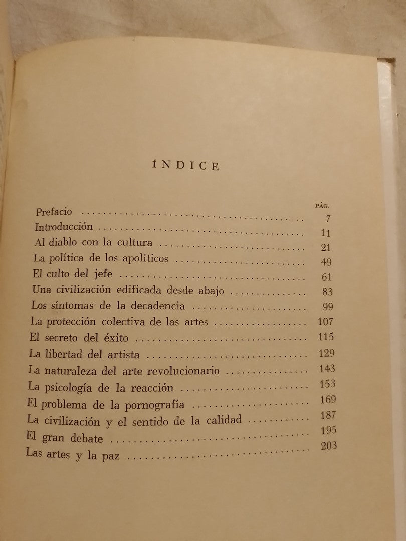 Al diablo con la cultura / Read, Herbert