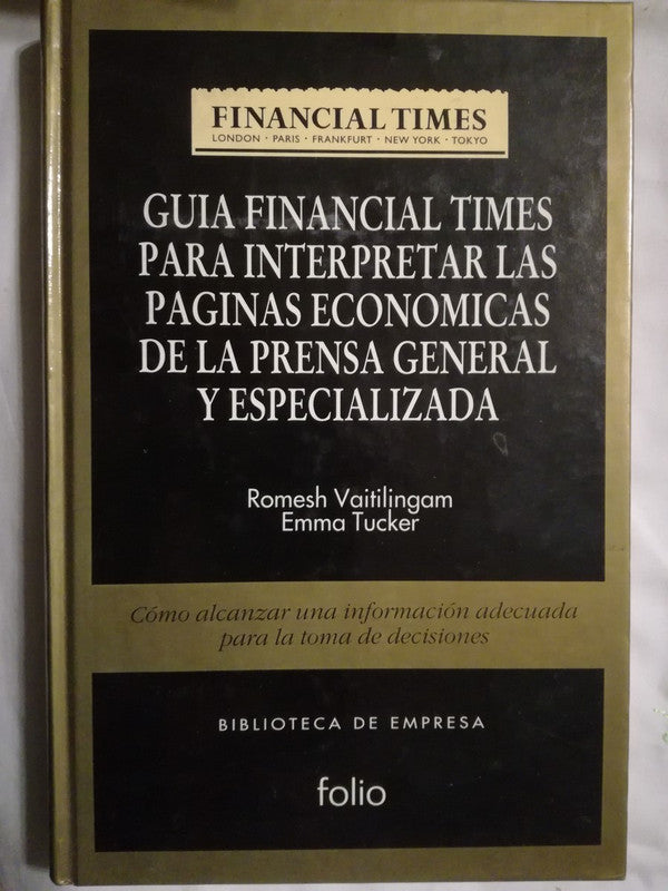 Guía Financial Times Interpretar Páginas Económicas Prensa
