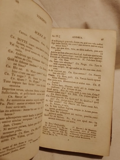 Carthaginiensis Afri Comediae Sex. Textum Recensuit - Terencio, Plubio (Publii Terentii) - Hickle - 1818