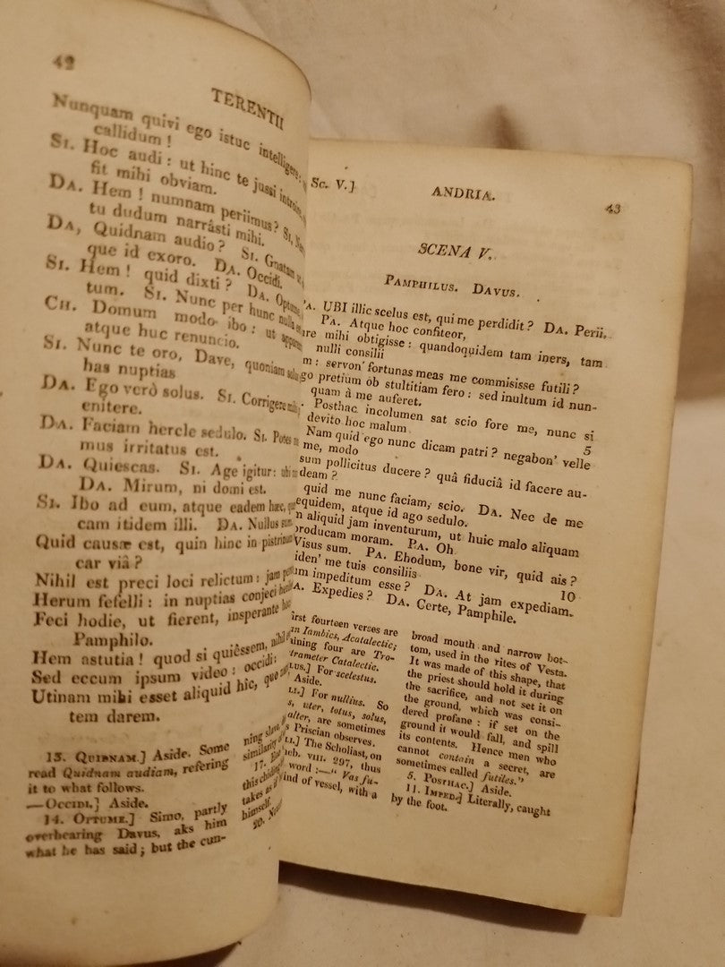 Carthaginiensis Afri Comediae Sex. Textum Recensuit - Terencio, Plubio (Publii Terentii) - Hickle - 1818