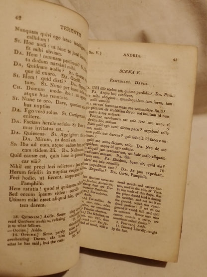 Carthaginiensis Afri Comediae Sex. Textum Recensuit - Terencio, Plubio (Publii Terentii) - Hickle - 1818