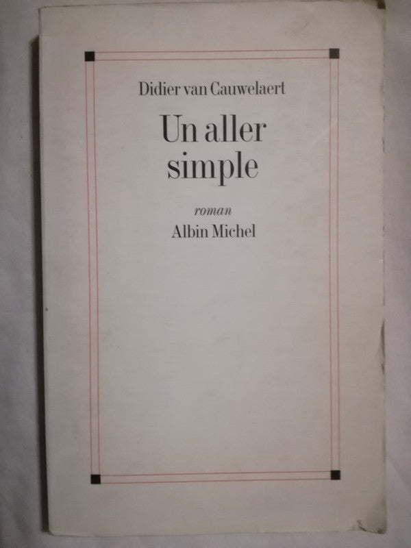 Un Aller Simple Van Cauwelaert, Didier